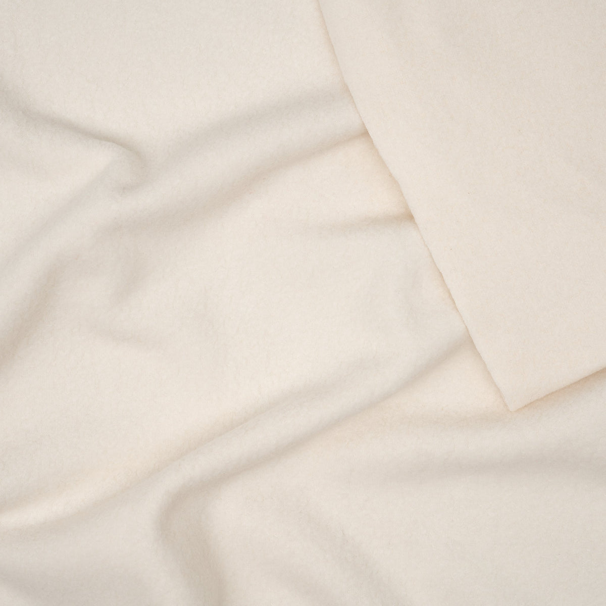 Bio Baumwollfleece Ecru | Stoffwerk