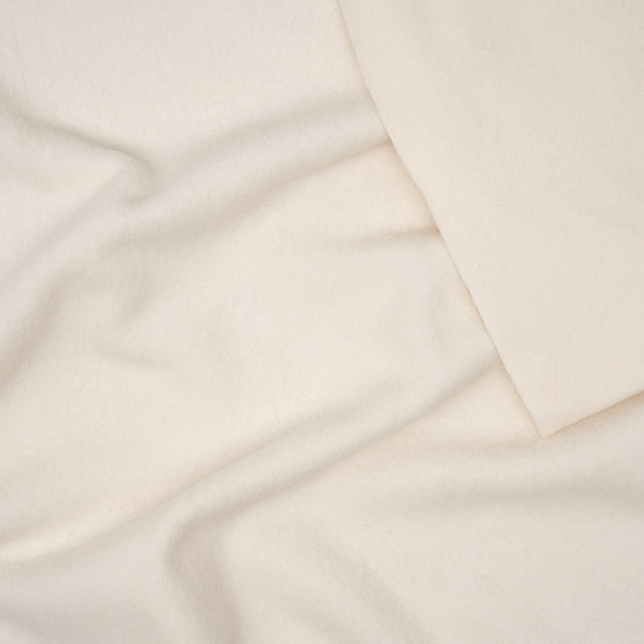 Bio Baumwollfleece Ecru