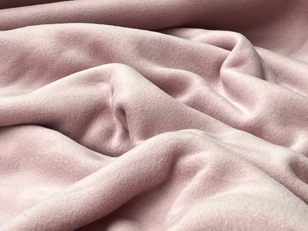 Bio Baumwollfleece Helles Altrosa