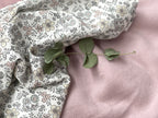 Bio Baumwollfleece Helles Altrosa | Stoffwerk