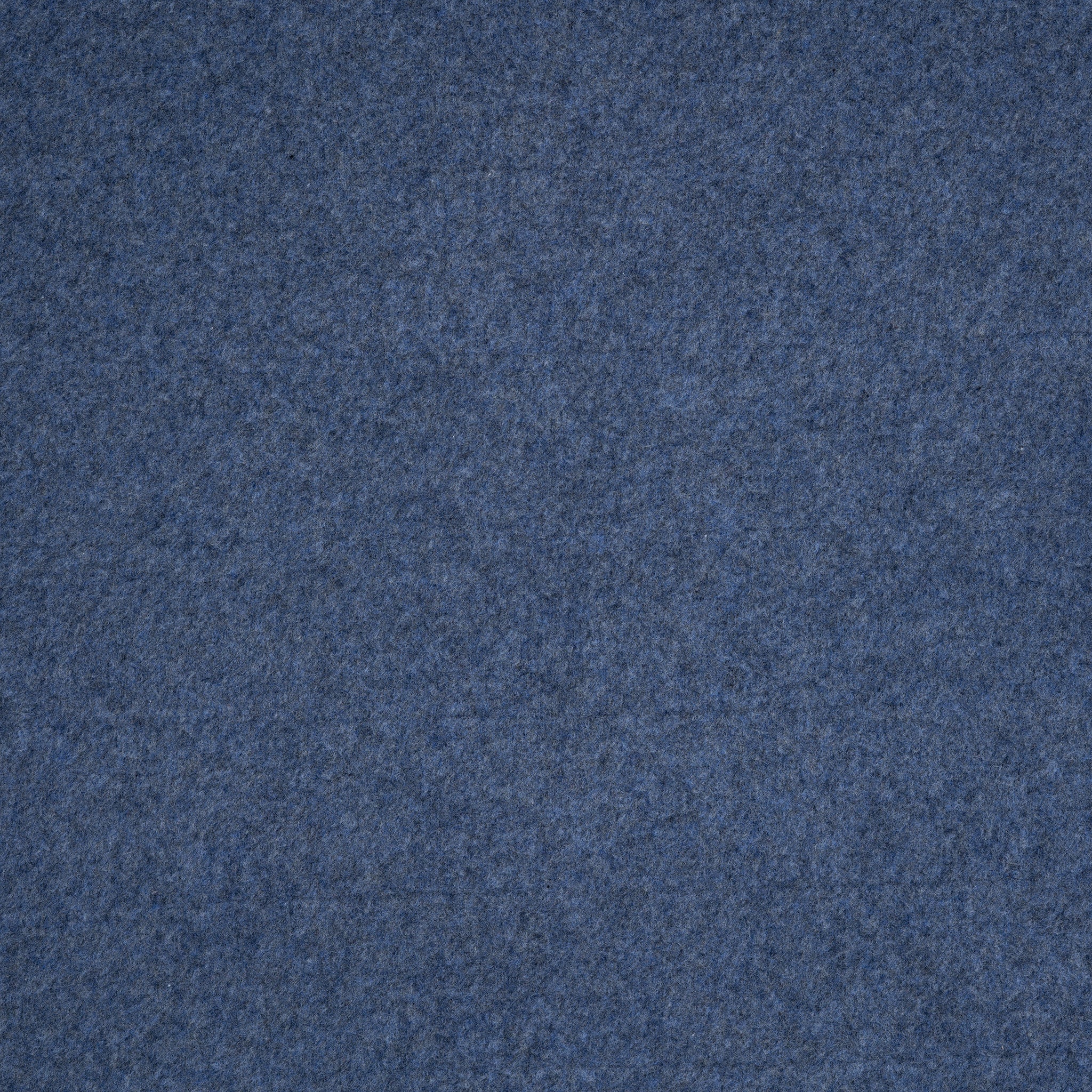 Bio Baumwollfleece Jeansblau Meliert