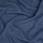 Bio Baumwollfleece Jeansblau Meliert | Stoffwerk