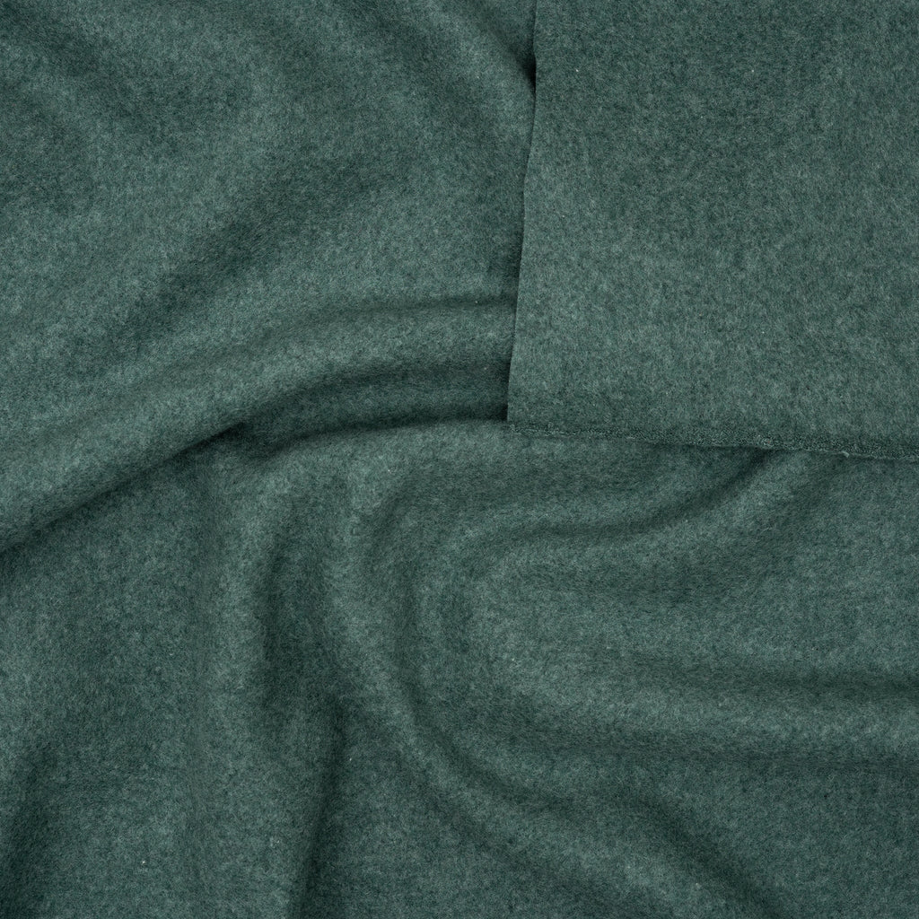 Bio Baumwollfleece Khaki | Stoffwerk