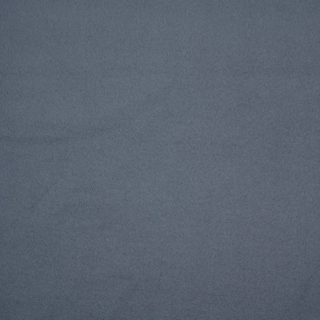 Bio Baumwollfleece Rauchblau