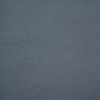 Bio Baumwollfleece Rauchblau