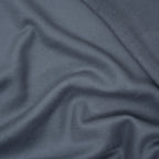 Bio Baumwollfleece Rauchblau | Stoffwerk