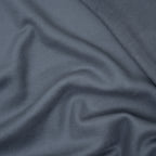 Bio Baumwollfleece Rauchblau