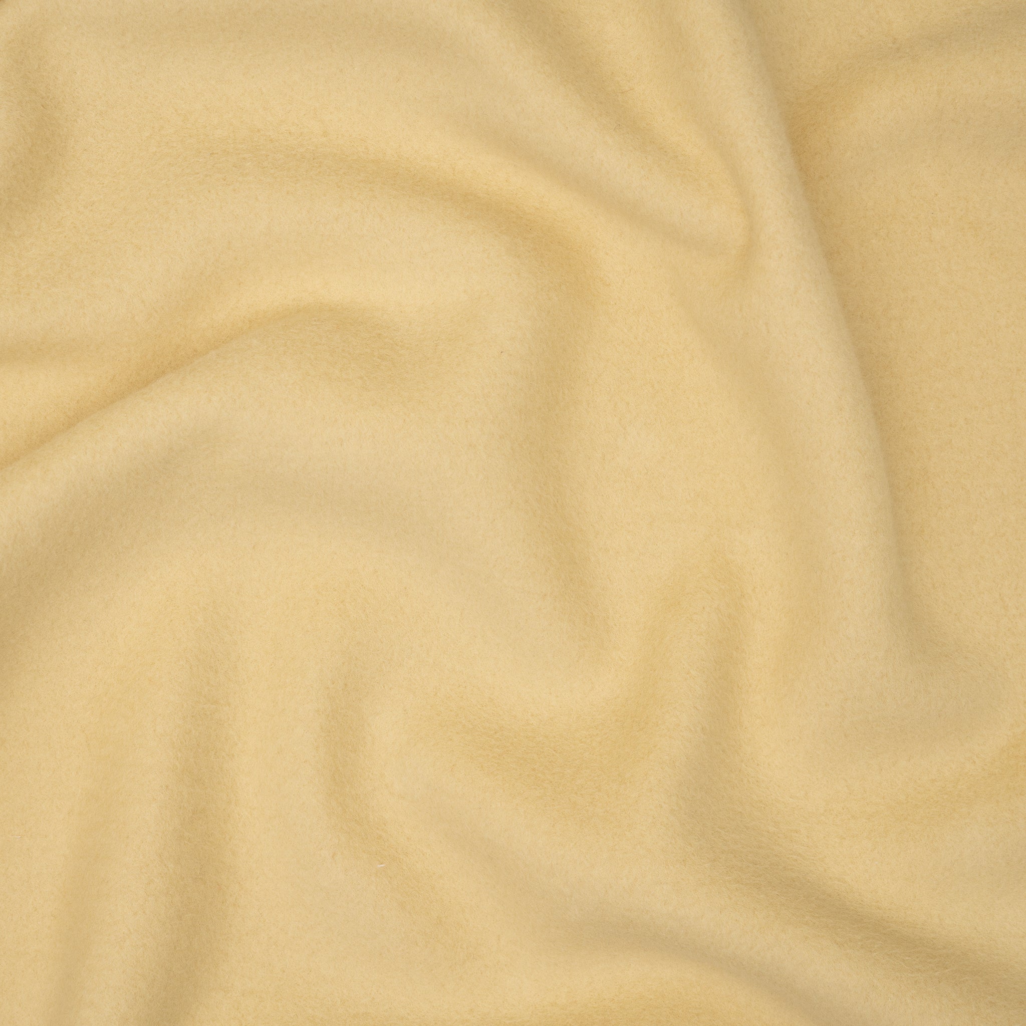 Bio Baumwollfleece Rauchgelb | Stoffwerk