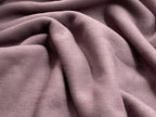 Bio Baumwollfleece Rauchlila