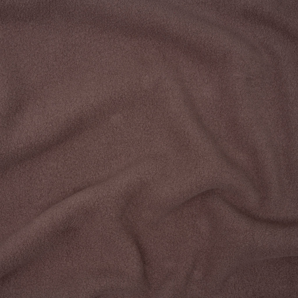 Bio Baumwollfleece Staubbraun | Stoffwerk