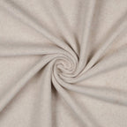 Bio Baumwollfleece Taupe Meliert | Stoffwerk
