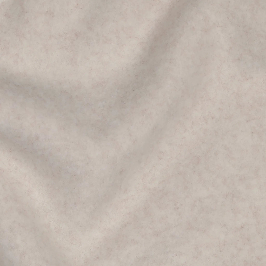 Bio Baumwollfleece Taupe Meliert | Stoffwerk