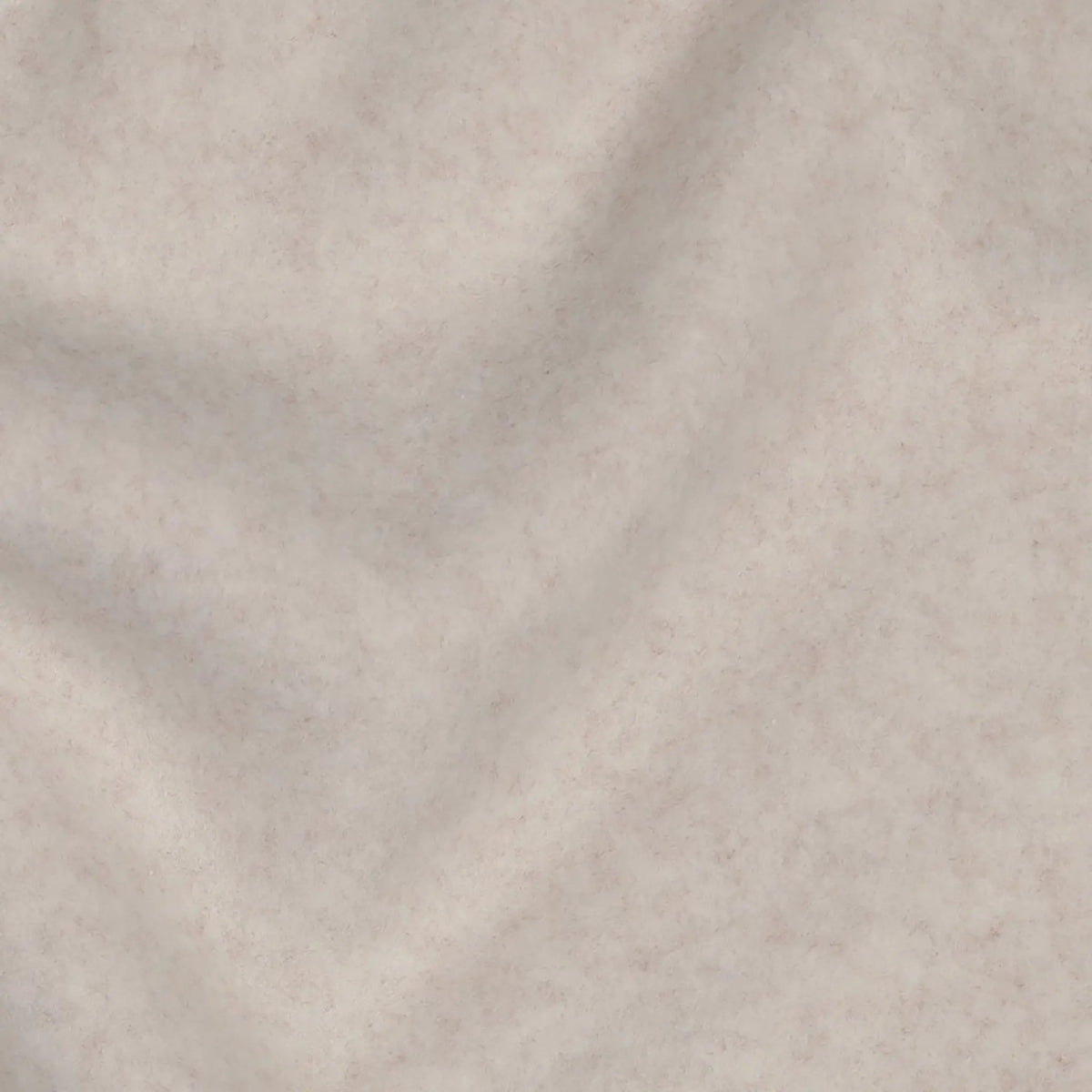 Bio Baumwollfleece Taupe Meliert | Stoffwerk