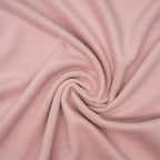 Bio Baumwollfleece Zweiseitig Polar Altrosa Hell | Stoffwerk