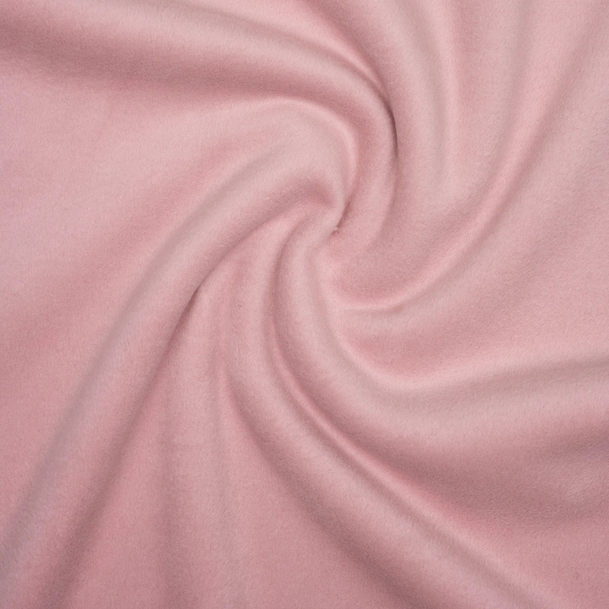 Bio Baumwollfleece zweiseitig polar helles Altrosa