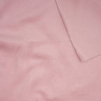 Bio Baumwollfleece zweiseitig polar helles Altrosa
