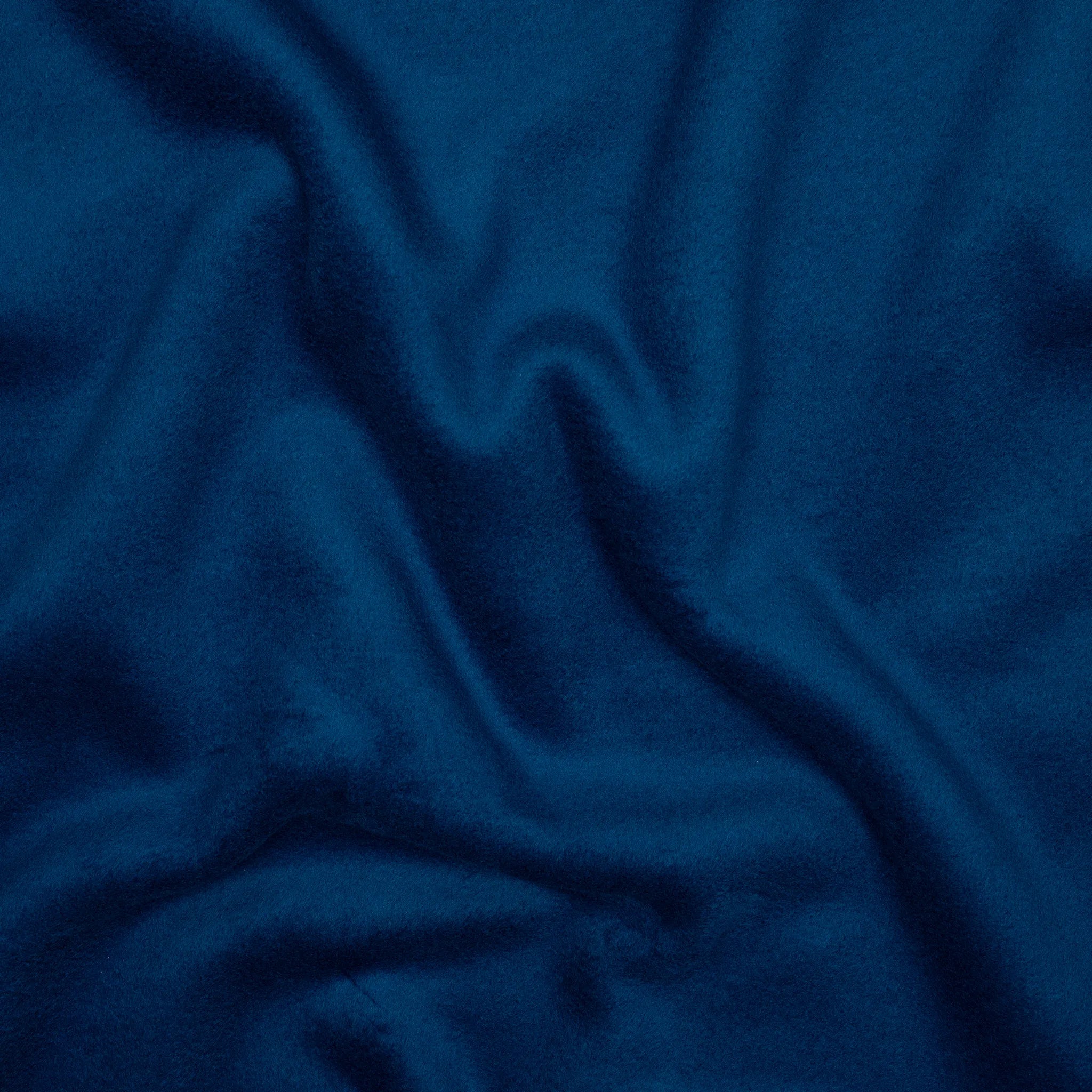 Bio Baumwollfleece zweiseitig polar Indigo