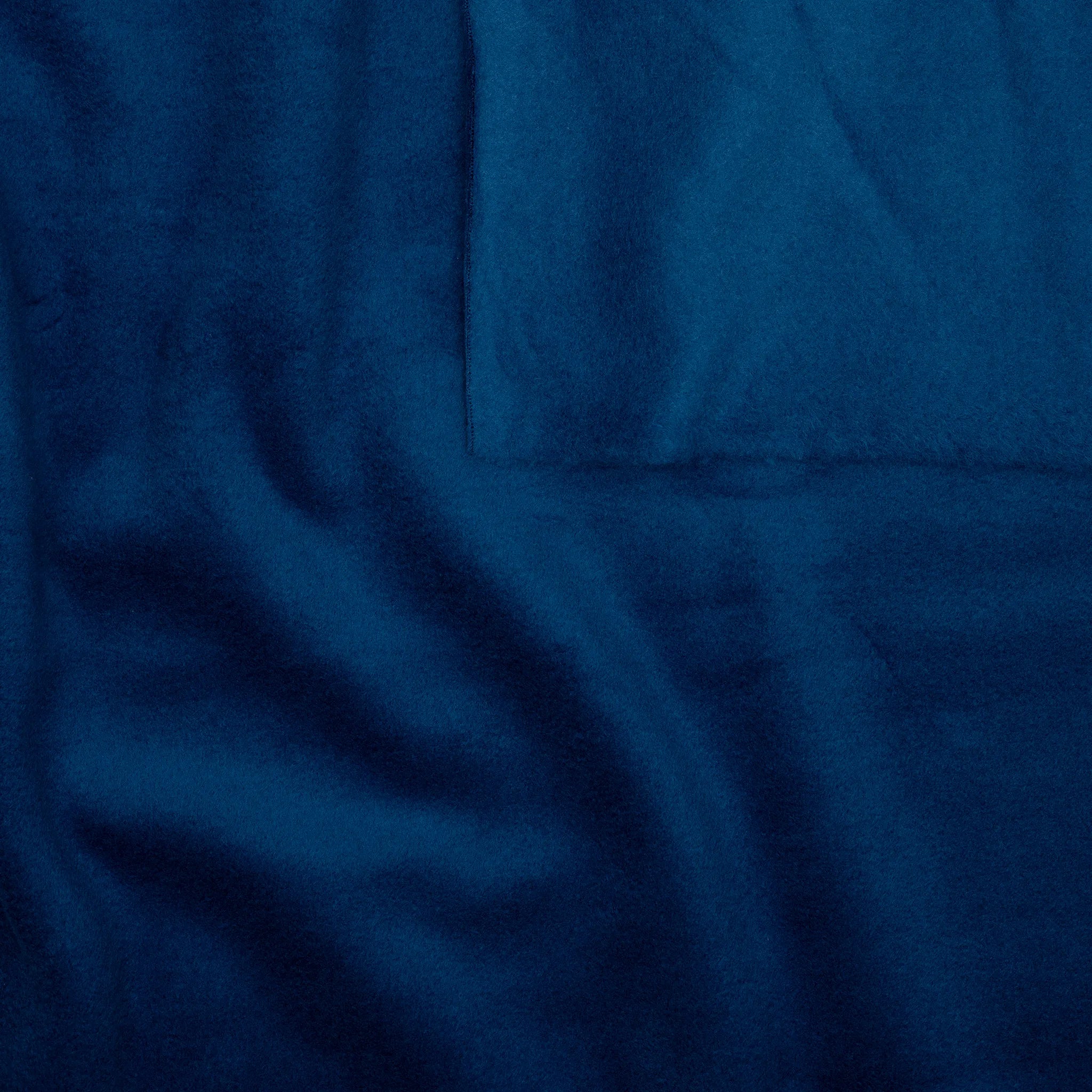 Bio Baumwollfleece zweiseitig polar Indigo