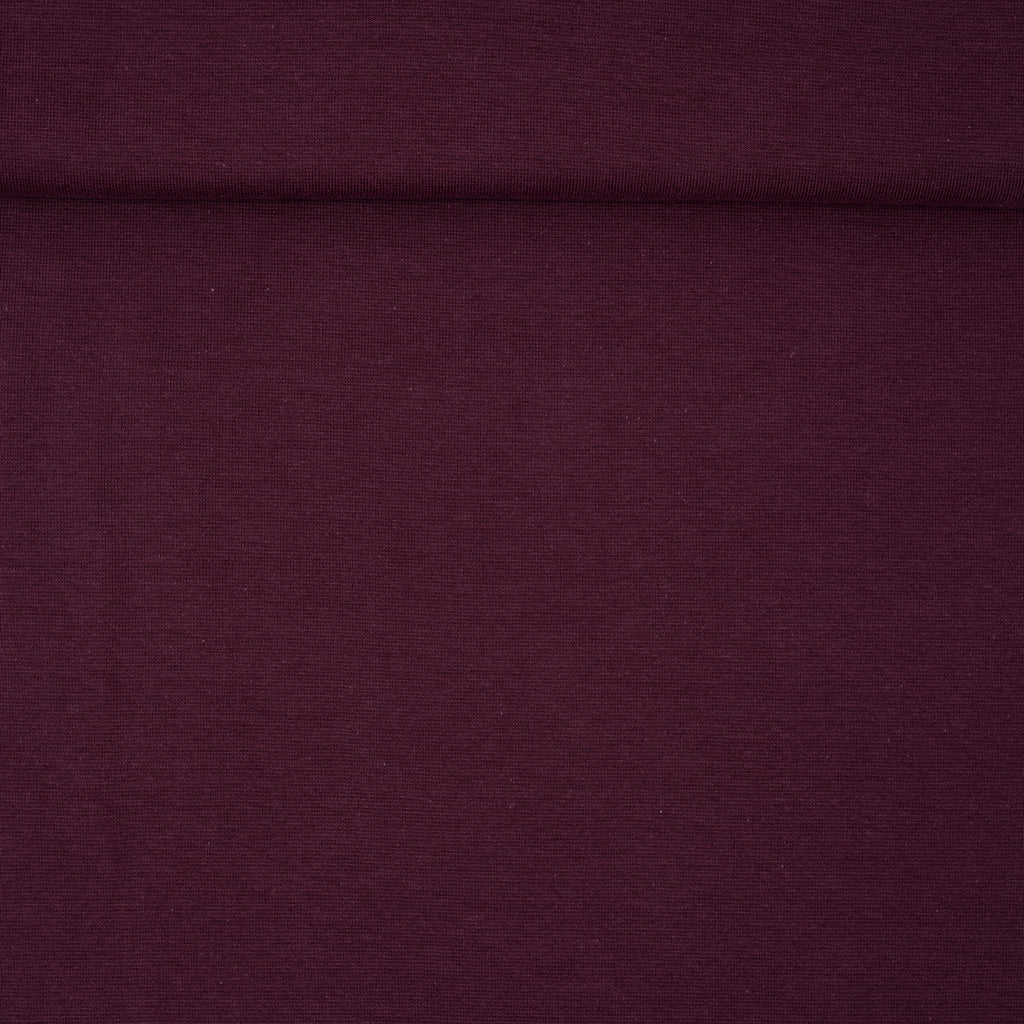 Bio Bündchen Aubergine | Stoffwerk