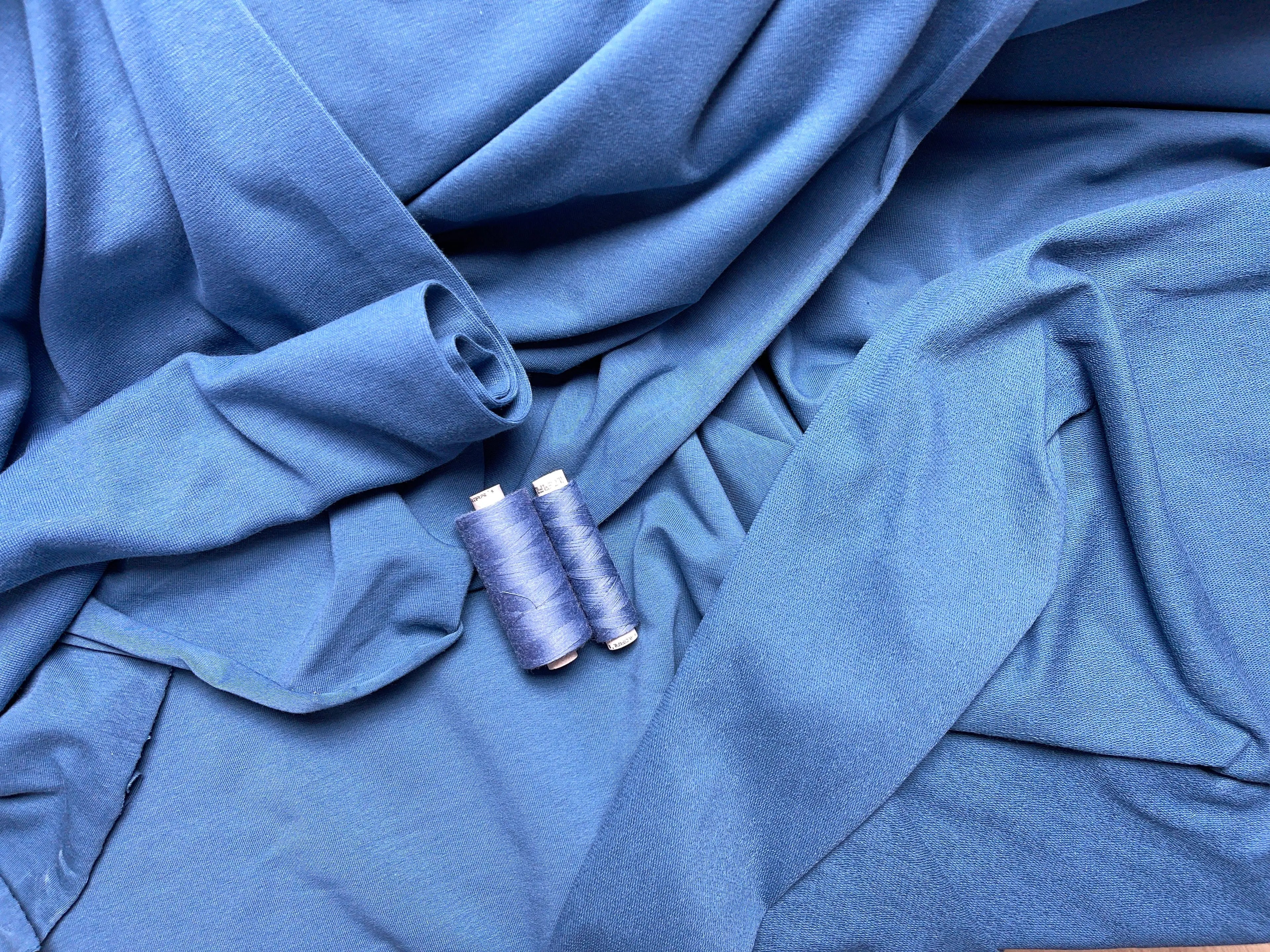 Bio Bündchen dusty indigo blau