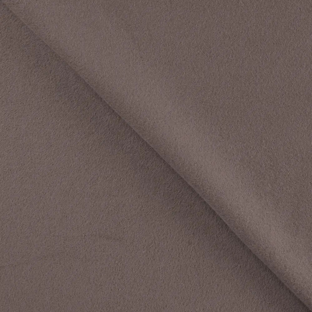 Bio Fleece Baumwolle dusty braun