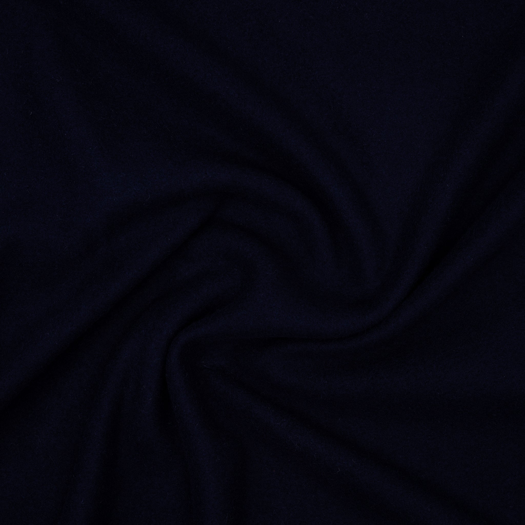 Bio Baumwollfleece Nachtblau