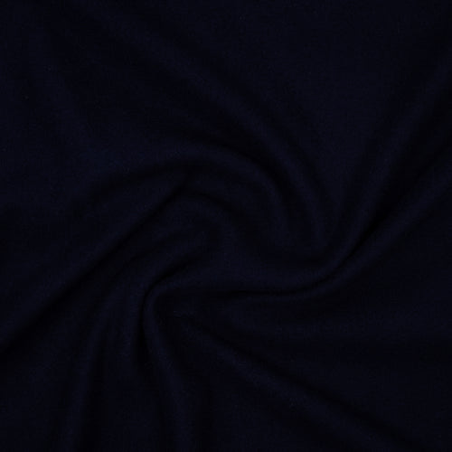 Bio Baumwollfleece Nachtblau | Stoffwerk