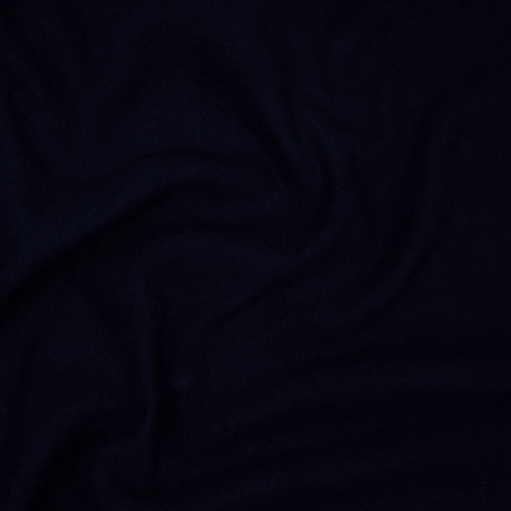 Bio Baumwollfleece Nachtblau