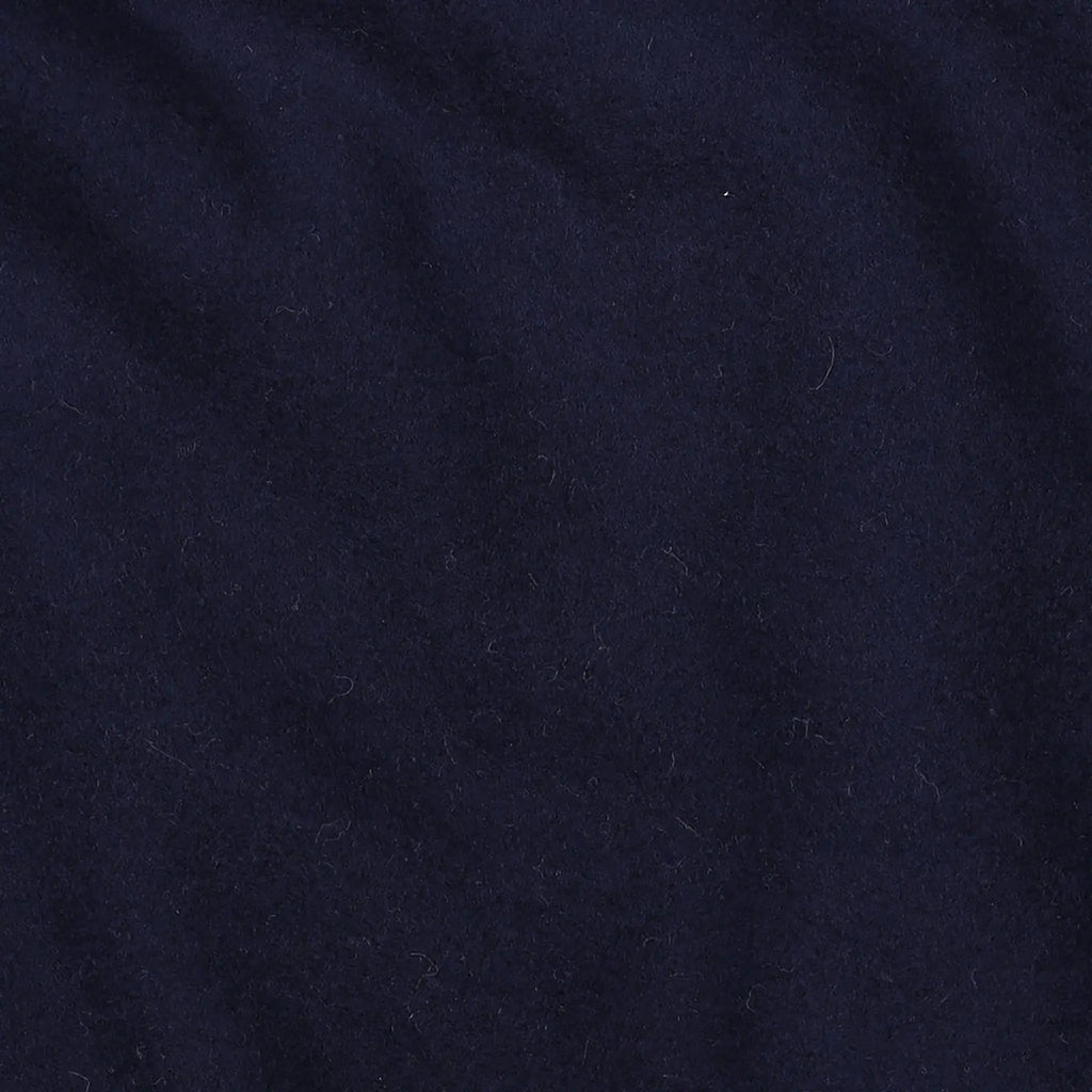 Bio Fleece Baumwolle Nachtblau