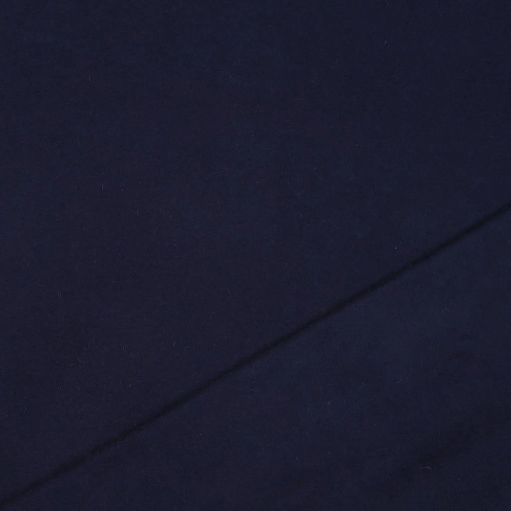 Bio Fleece Baumwolle Nachtblau