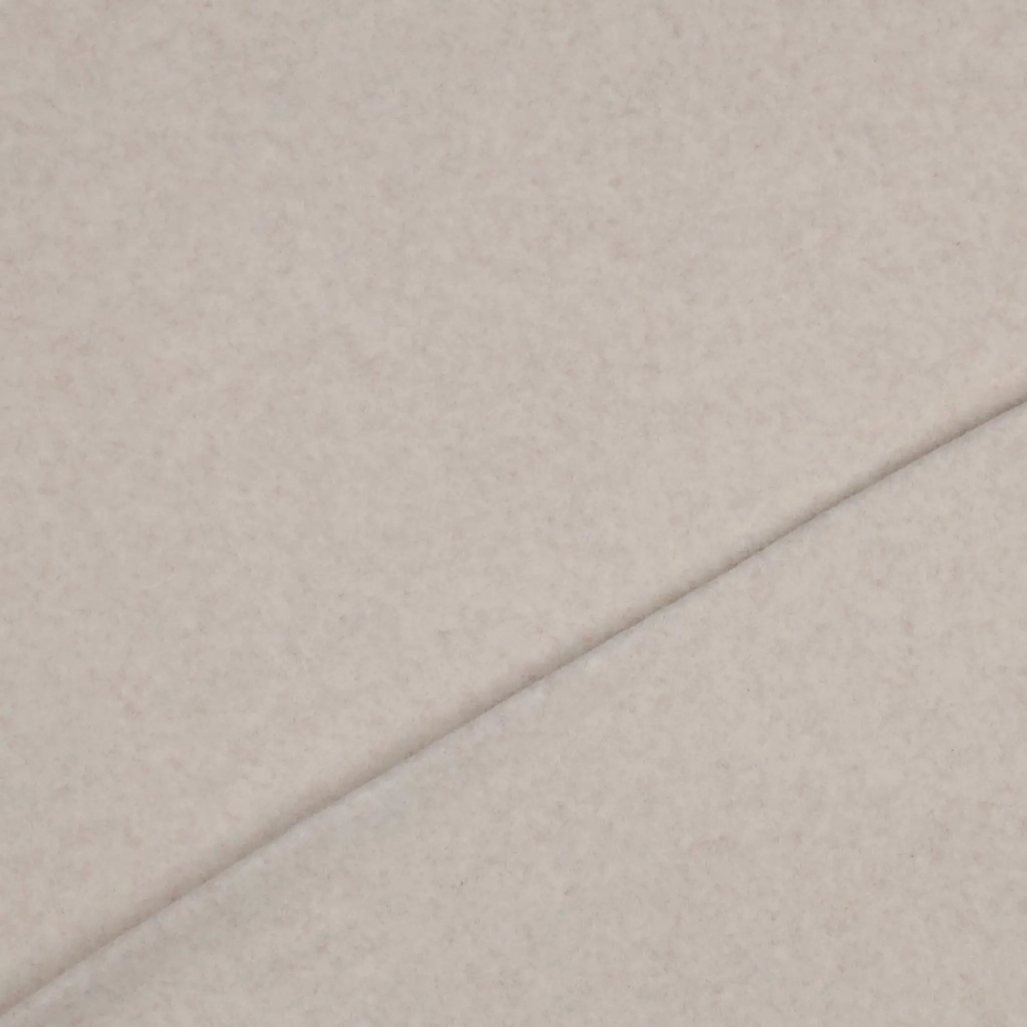 Bio Fleece Baumwolle Taupe meliert