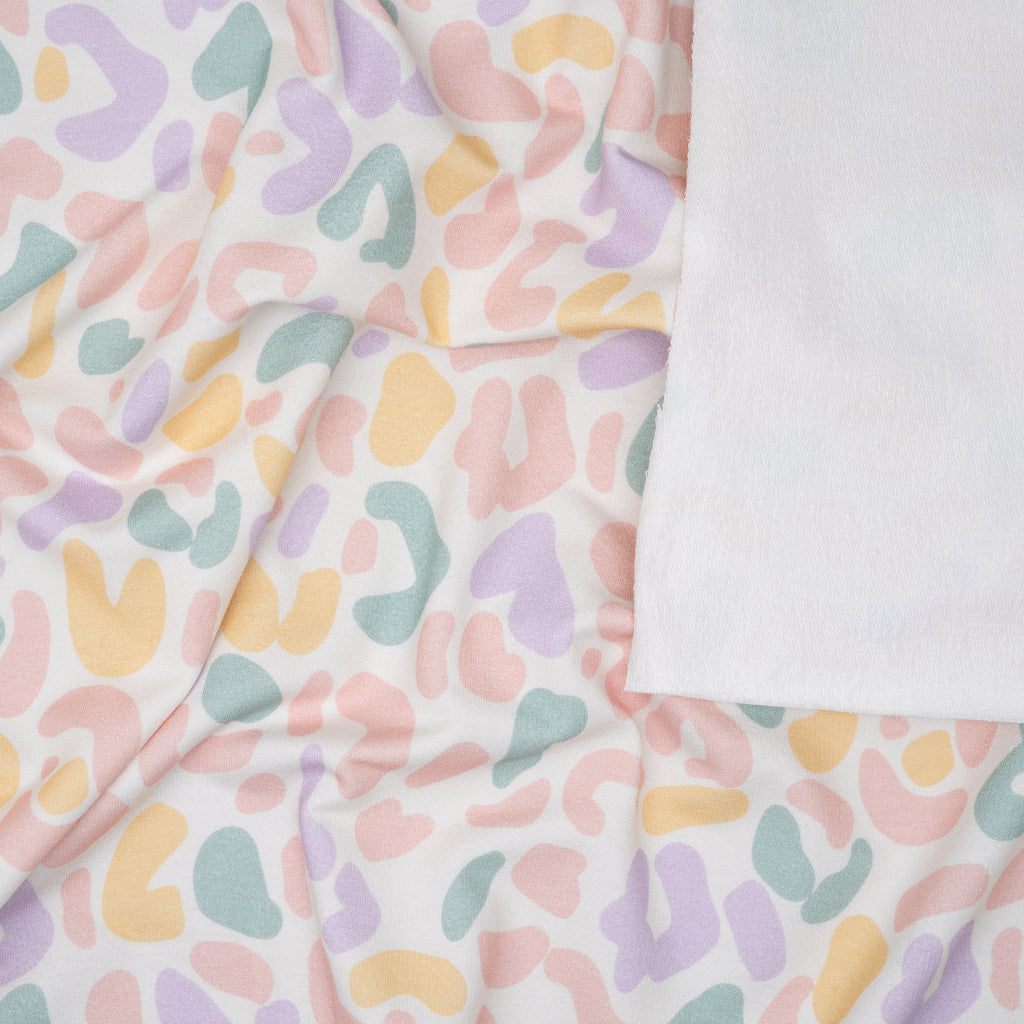 Bio French Terry Aquarell Pastell Leo