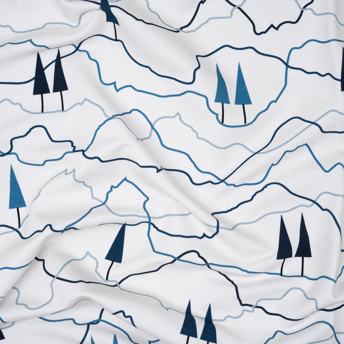 Bio French Terry Berglandschaft | Stoffwerk