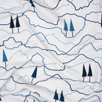 Bio French Terry Berglandschaft