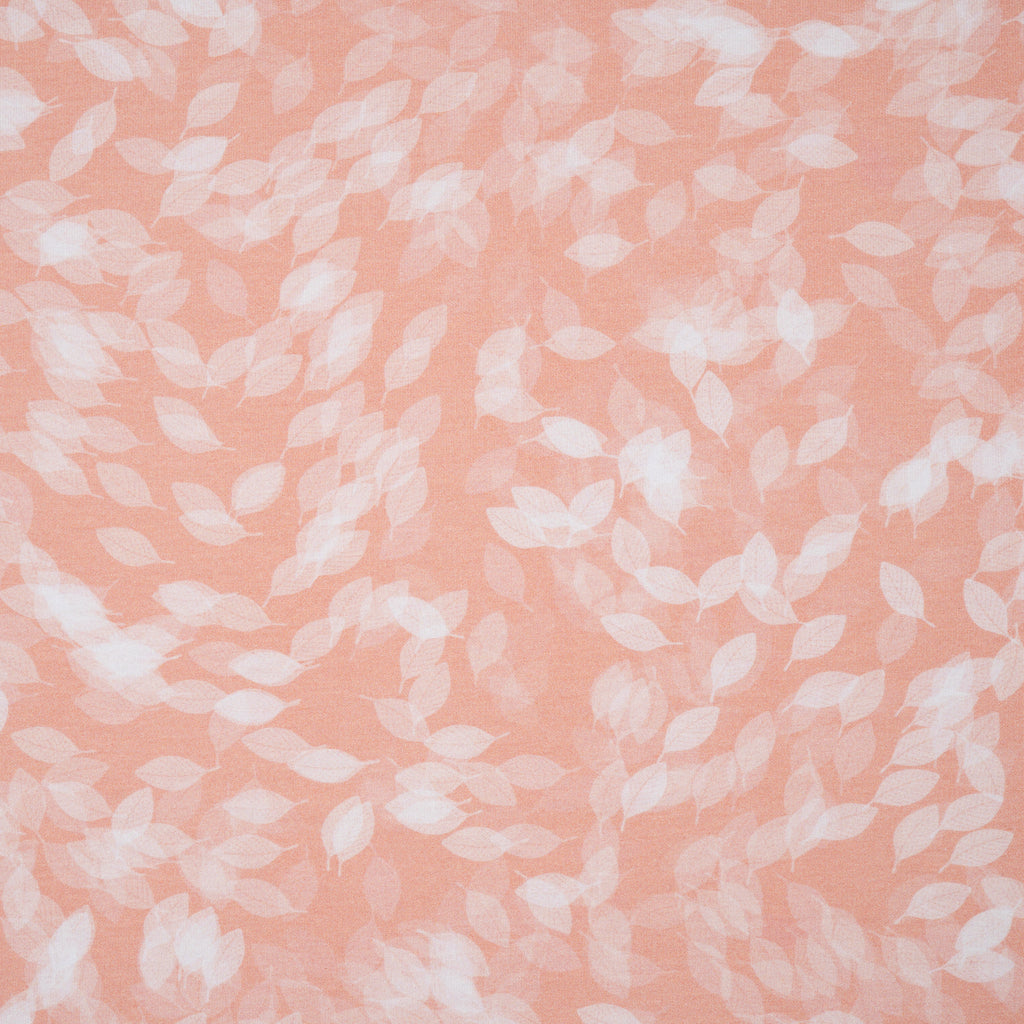 Bio French Terry Blätterreigen Rosa