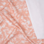 Bio French Terry Blätterreigen Rosa