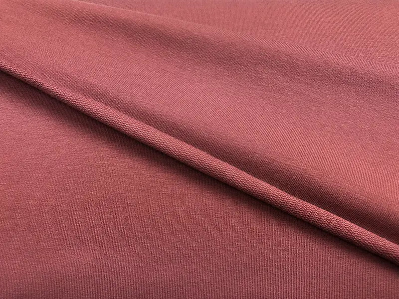 Bio French Terry cayenne