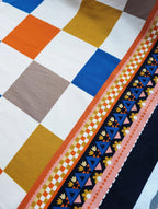 Bio French Terry Hamburger Liebe Al Lago Coperto Senfgelb Orange | Stoffwerk