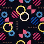 Bio French Terry Hamburger Liebe Gleam Playshape Nachtblau