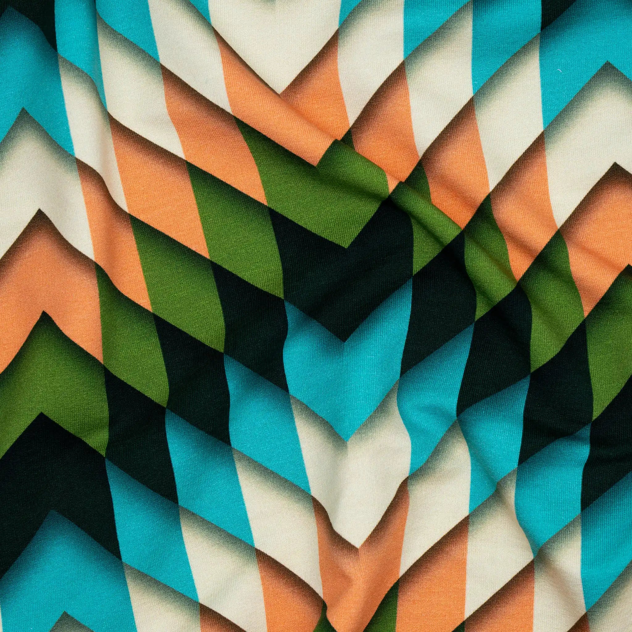 Bio French Terry Hamburger Liebe Western Fairy Tales Homecoming Grün Eisblau