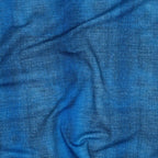 Bio French Terry Jeans-Optik Dunkelblau