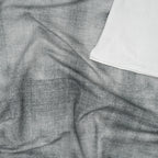 Bio French Terry Jeans-Optik Dunkelgrau | Stoffwerk