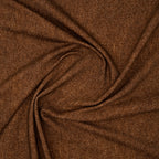 Bio French Terry Jeans-Optik Schoko Karamell | Stoffwerk