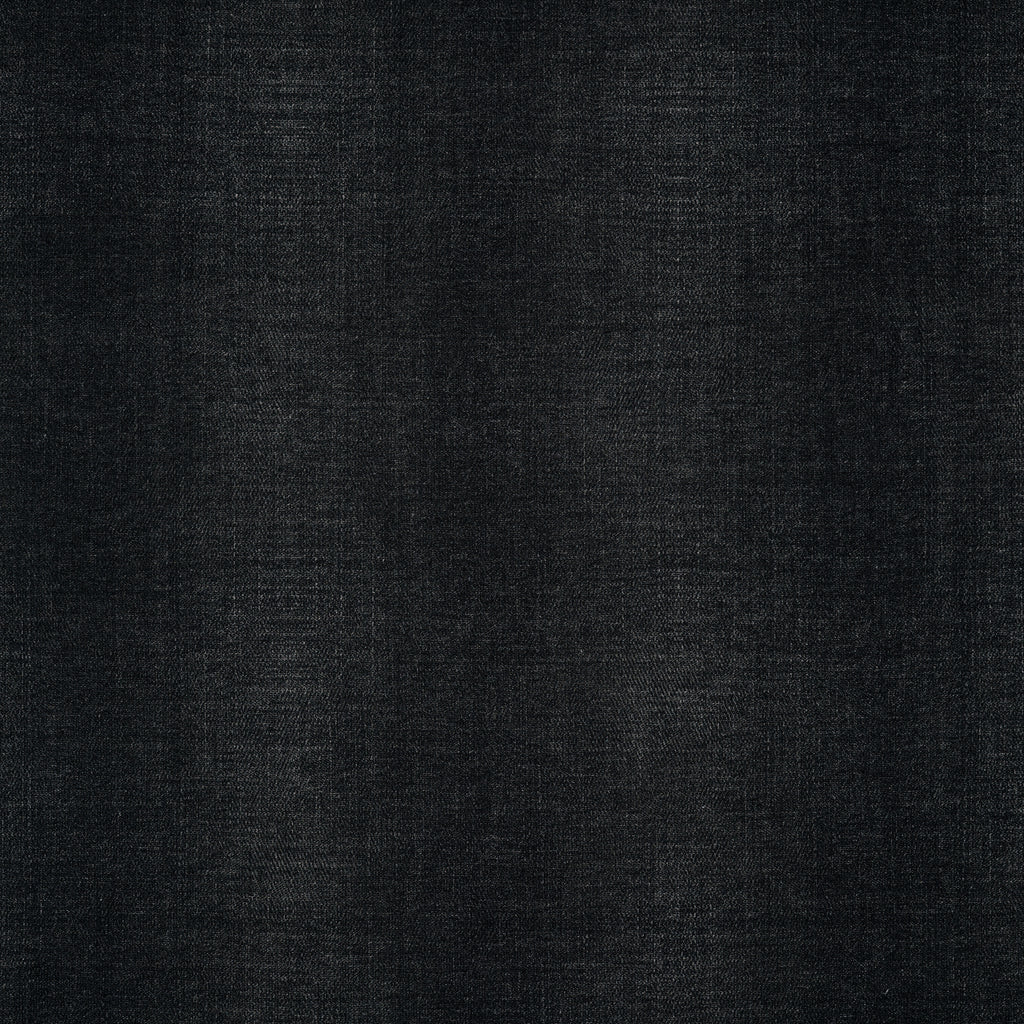Bio French Terry Jeans-Optik Schwarz | Stoffwerk