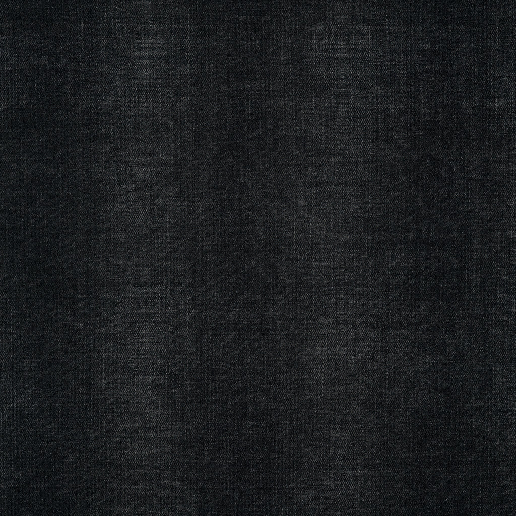 Bio French Terry Jeans-Optik Schwarz