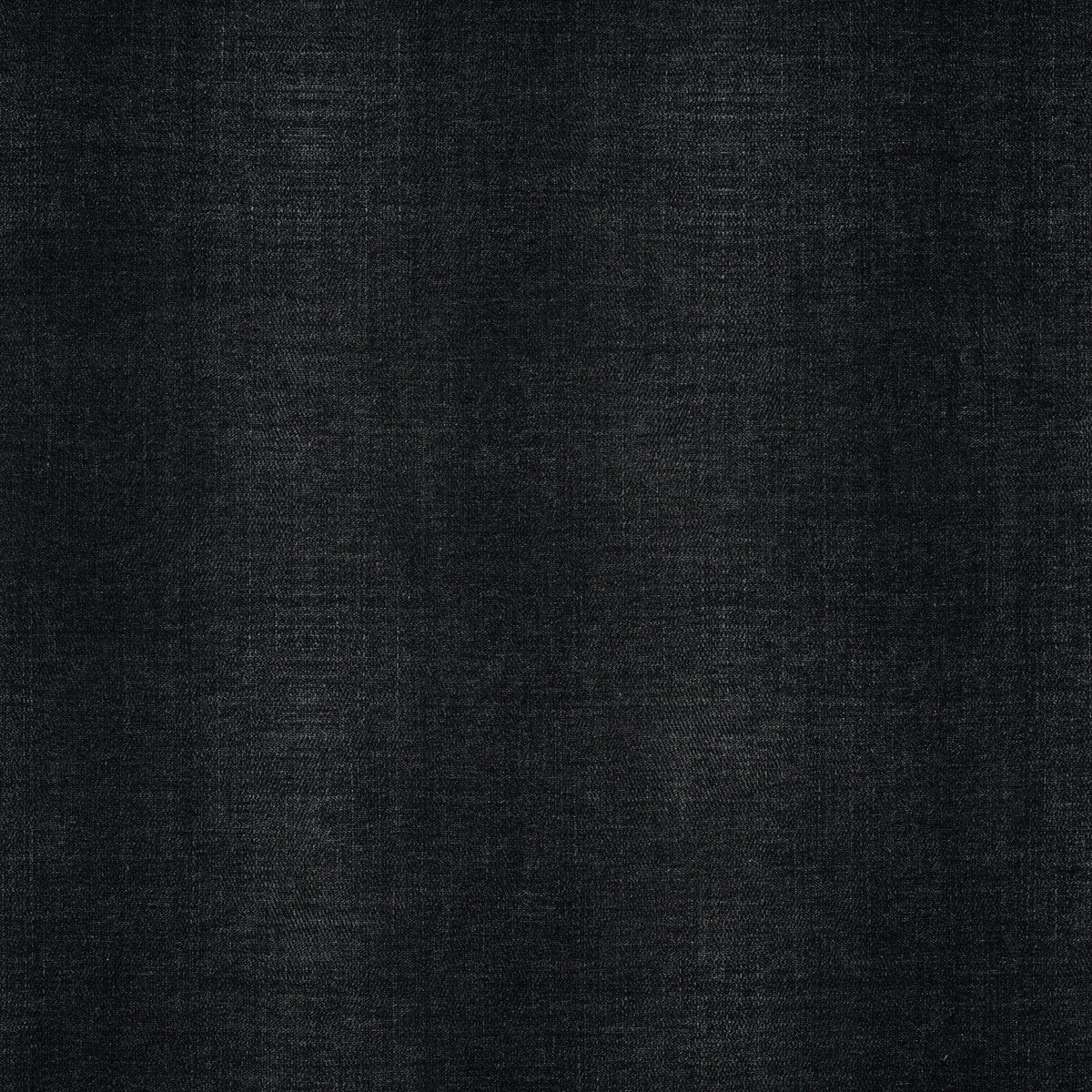Bio French Terry Jeans-Optik Schwarz