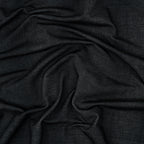 Bio French Terry Jeans-Optik Schwarz | Stoffwerk