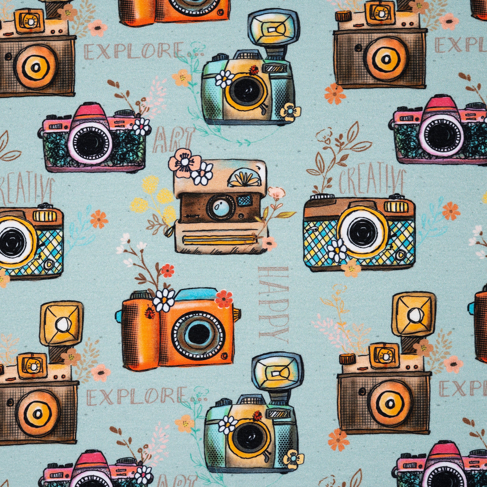 Bio French Terry Kameras Mint