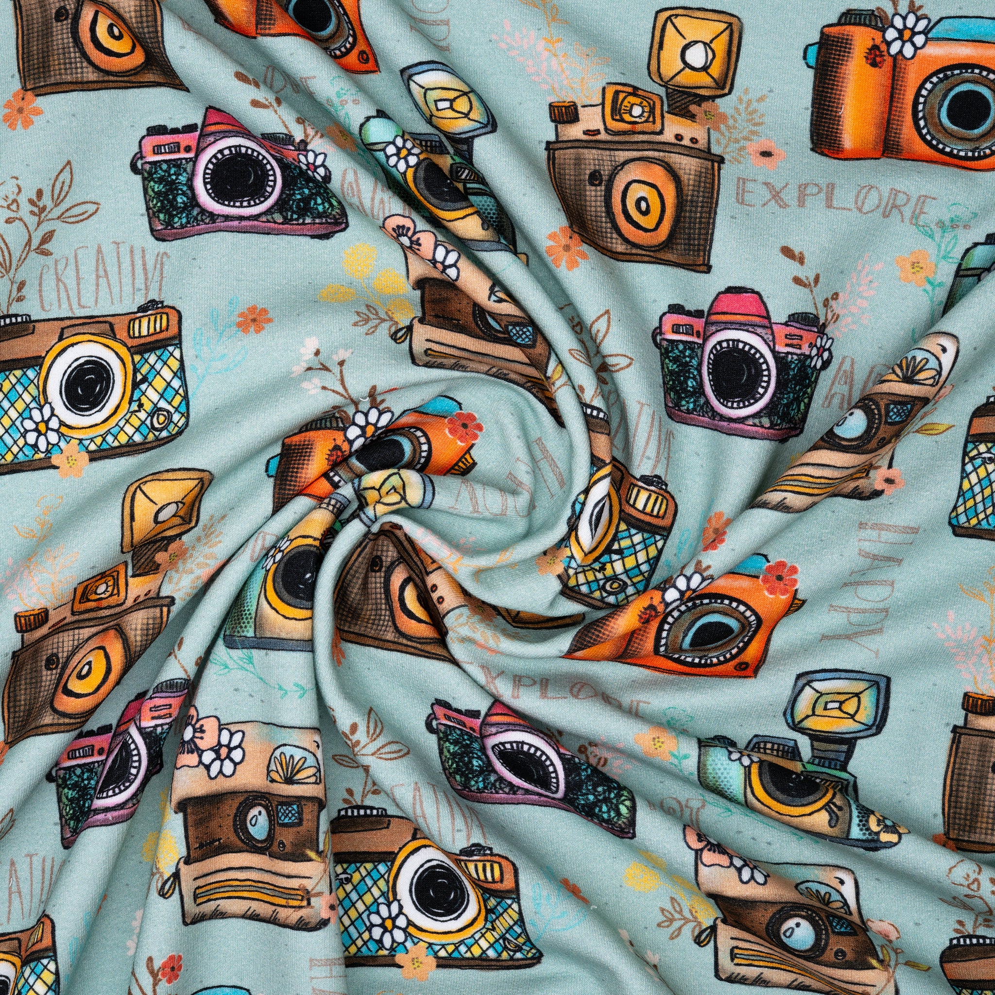 Bio French Terry Kameras Mint