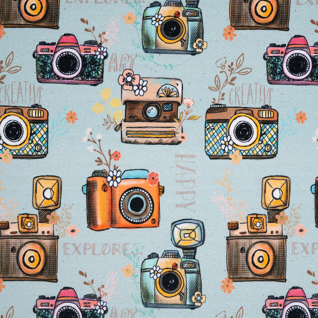 Bio French Terry Kameras Mint hell